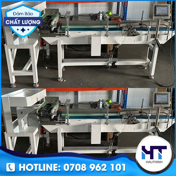 Máy đóng gói công nghiệp đồng bộ, tháo rời, 2 chi tiết JC150